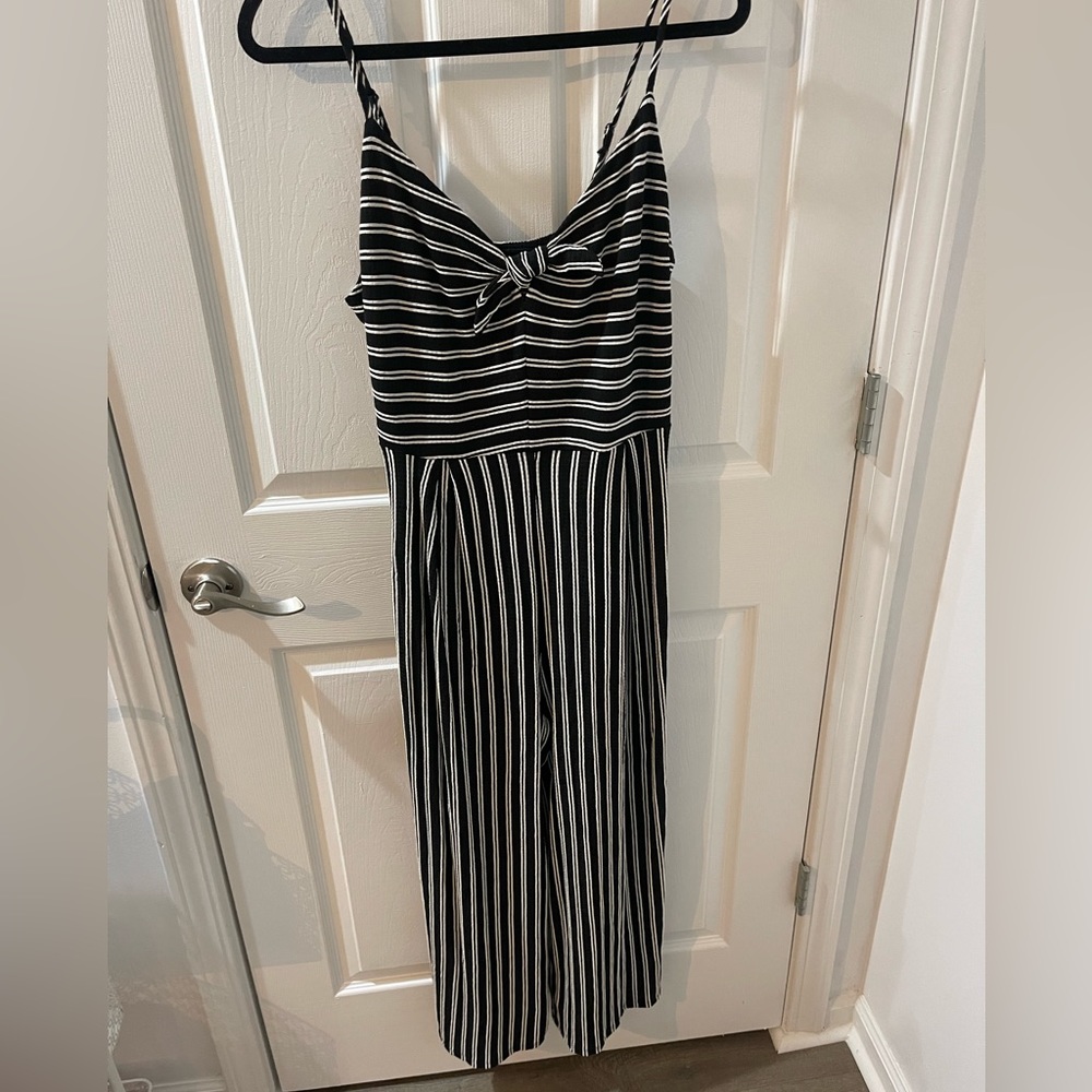 Women’s comfy striped jumpsuit